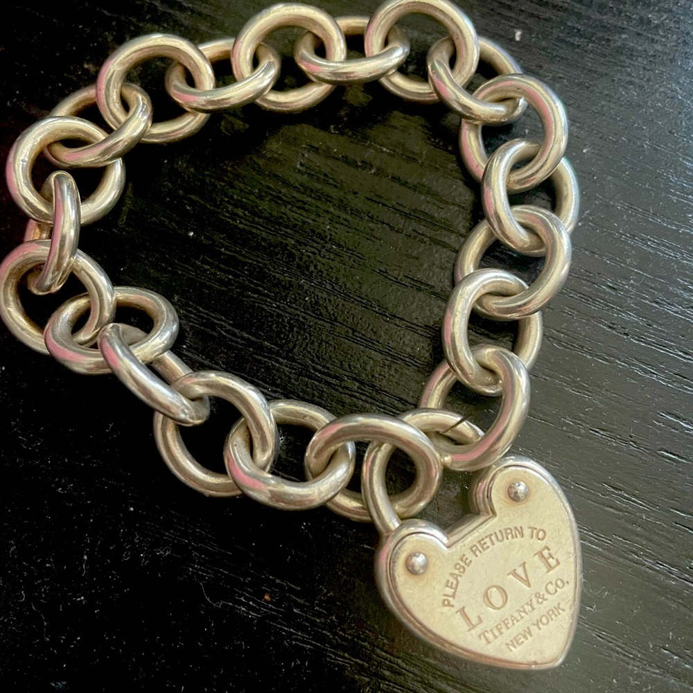 Return to Tiffany Love Lock bracelet, medium